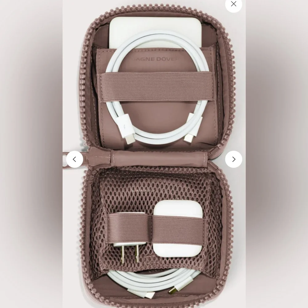 Dagne Dover Heather Gray Compact Tech Case